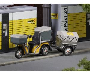 ACE 008705 Kyburz DXP Zustellfahrzeug 'Post' H0 - Ansicht 1
