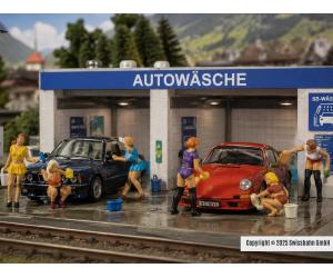 NOCH 15947 Sexy Girls beim 'Carwash' H0 - Ansicht 1