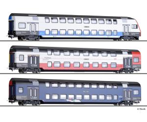 TILLIG 70038 SBB ZVV Doppelstockwagenset (ACD) - Detailansicht 2