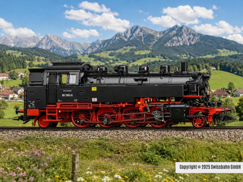 Märklin 37087 Dampflokomotive Baureihe 86, H0
