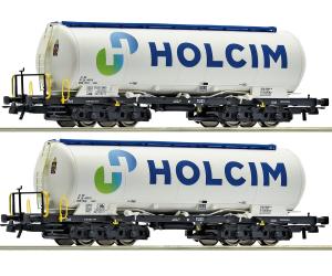 ROCO 6600233 SBB Silowagen Set, Holcim - Ansicht 1
