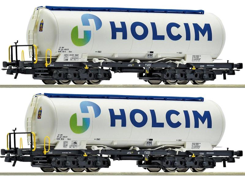ROCO 6600233 Set di carri silos SBB, Holcim