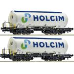 ROCO 6600233 SBB Silowagen Set, Holcim - Ansicht 1