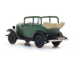 Artitec 387.644 – Opel 1.2 Dach offen grün H0 - Detailansicht 5