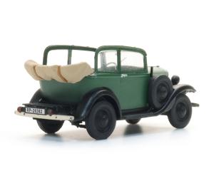 Artitec 387.644 – Opel 1.2 Dach offen grün H0 - Detailansicht 6