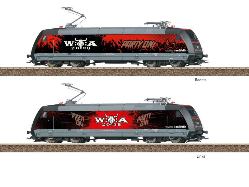 TRIX 25476 DB Elektrolokomotive BR 101 Wacken Open Air!