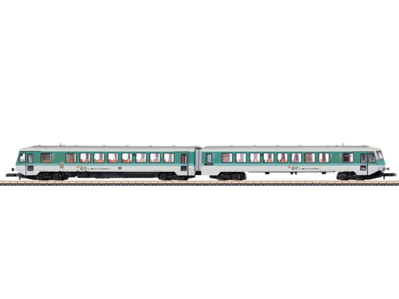 MÄRKLIN 88701 DB Dieseltriebwagen mit Steuerwagen BR 628.2/928.2