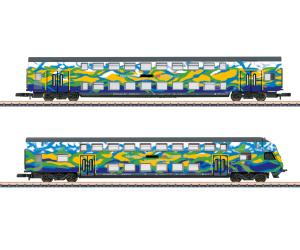 MÄRKLIN 87307 DB Doppelstockwagen-Set 'Touristik' 2 - Detailansicht 2