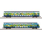 MÄRKLIN 87307 DB Doppelstockwagen-Set 'Touristik' 2 - Detailansicht 2