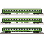 MÄRKLIN 87403 Schnellzugwagen-Set 'FLIXTRAIN' - Ansicht 1
