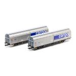 PIKO 28309 SBB Schiebewandwagen- Set Hbbillnss H0 - Ansicht 1