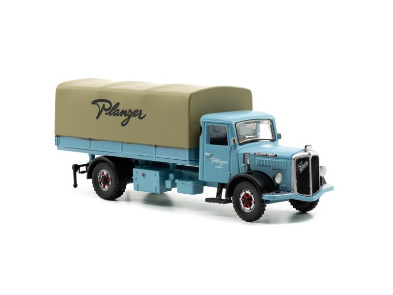 ACE 2373 Saurer S4C Pritsche-Plane Planzer Transporte
