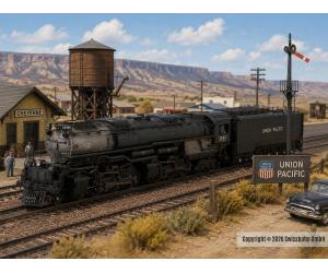 MINITRIX 16488 UP Dampflokomotive Reihe 3900 'Challenger'