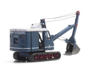 ARTITEC 387.410 Krupp-Dolberg Bagger- blau H0 - Detailansicht 5