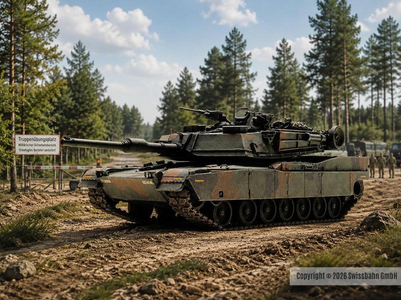 ARTITEC 6870139 Schwerer Panzer Abrams NATO M1A1, H0