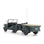 ARTITEC 6870569 US M151 Jeep + M416 Anhänger Waldgrün, H0 - Detailansicht 5