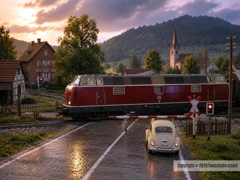 Märklin 3682 DB Diesellok BR 221 107-6