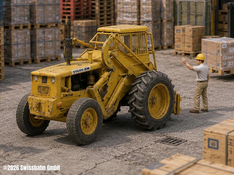 ARTITEC 387.482 Volvo LM 218 m. Palletgabel