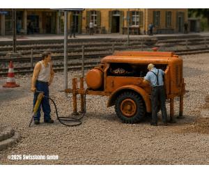 ARTITEC 387.611 Kompressoranhänger + 2 Figuren - Ansicht 1