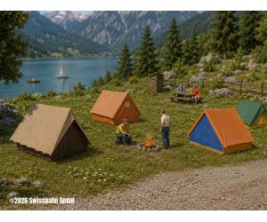 ARTITEC 387.567 Camping- Zelte H0 - Ansicht 1