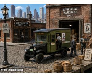 ARTITEC 387.499 Ford Modell AA US Mail - Fertigmodell H0 - Ansicht 1