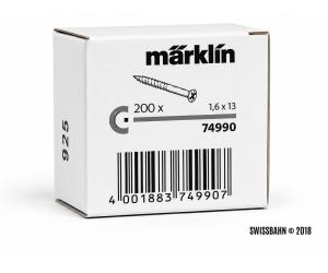 Märklin 74990 - 200 Gleisschrauben für das C - Gleis - Ansicht 1