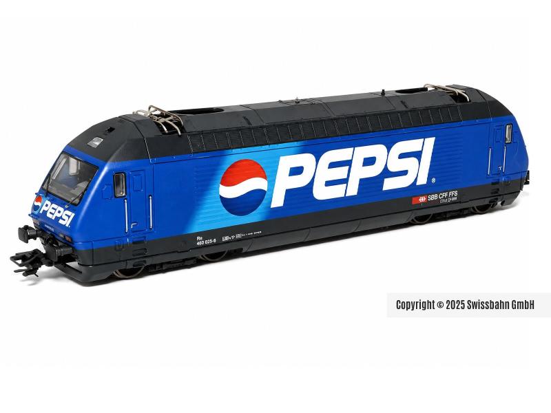 Märklin 34633.001 SBB Re 460 Pepsi - Mfx - Vollsound LED