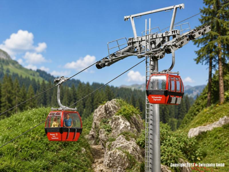 BRAWA 6344 Hahnenkammbahn Ergänzungspack