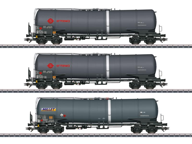 MÄRKLIN 47551 Kesselwagen-Set Zacns