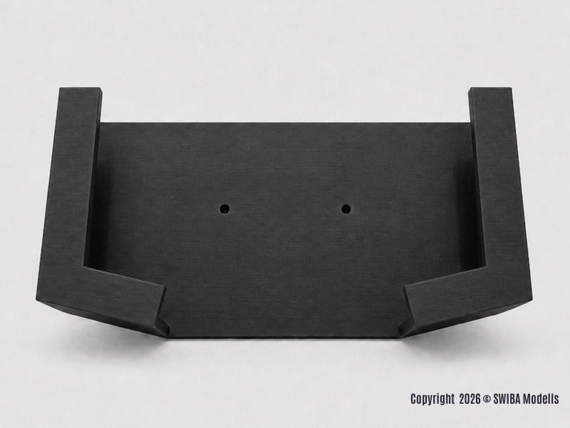 SWIBA 078957 MS2 Garage, supporto - Nero opaco...