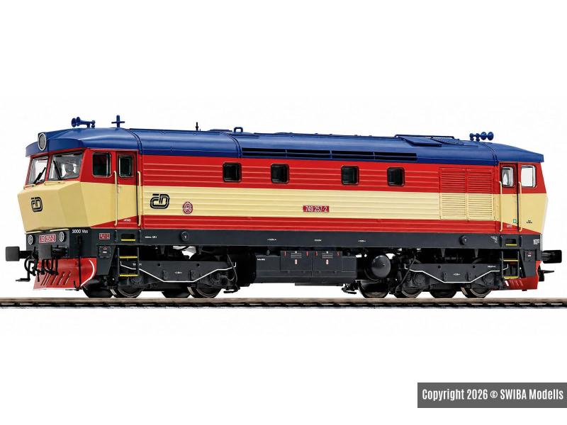 ROCO 7300008 locomotive diesel CD 749 257-2