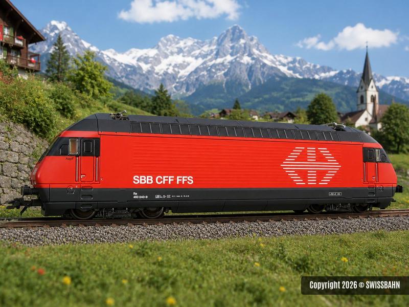 MÄRKLIN 29859 SBB Elektrolok Re 460 'Napf' Digital