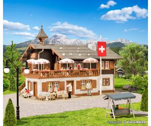 KIBRI 43706 Schweizer Bergrestaurant- H0 - Ansicht 1