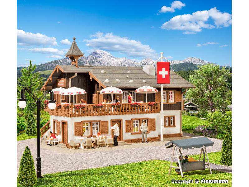 KIBRI 43706 Schweizer Bergrestaurant- H0