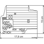 KIBRI 43706 Schweizer Bergrestaurant- H0 - Detailansicht 5