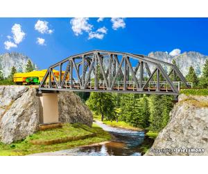KIBRI 39700 Stahlbogenbrücke eingleisig, H0 - Ansicht 1