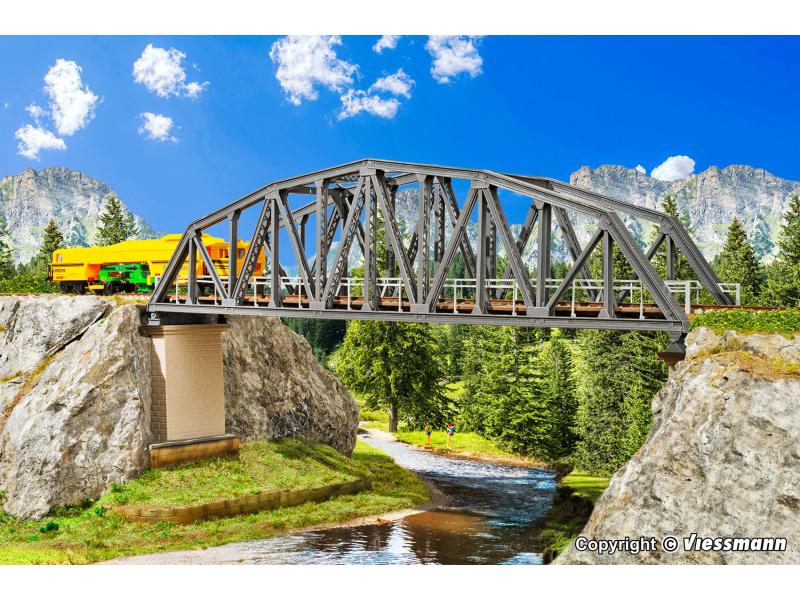 KIBRI 39700 Stahlbogenbrücke eingleisig, H0