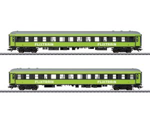 MÄRKLIN 42958 Schnellzugwagen-Set 2, FlixTrain - Ansicht 1