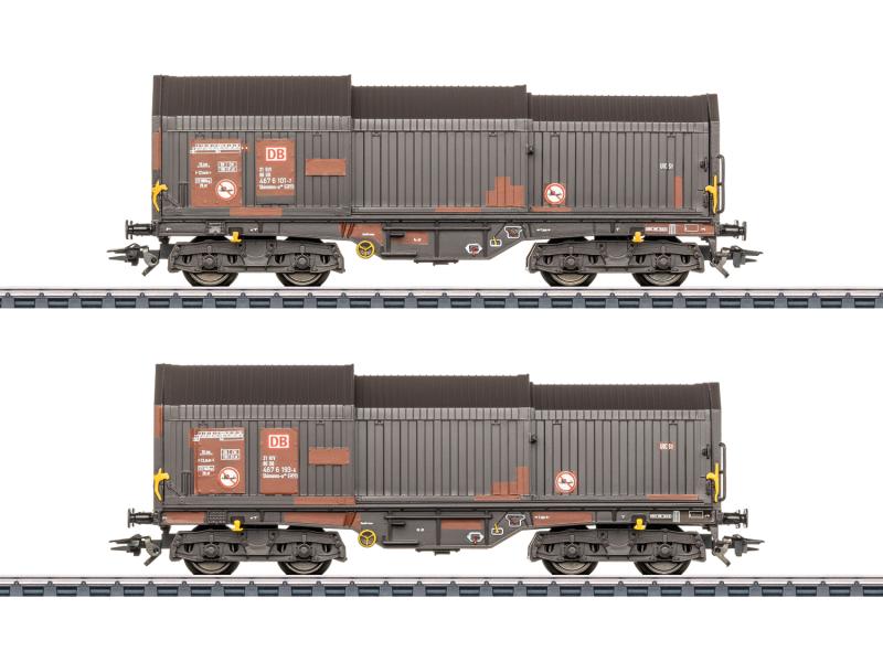 MÄRKLIN 46876 DB Set di carri con tetto telescopico...