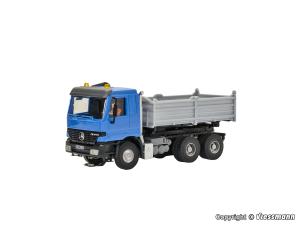 VIESSMANN 8010 MB ACTROS 3-achs Muldenkipper mit Rundumleuchten, Fm
