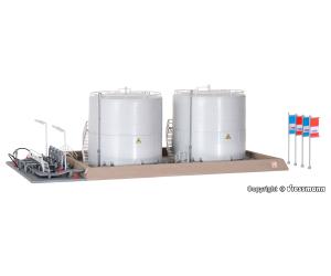 KIBRI 39832 Grosse MIRO Tankanlage, H0
