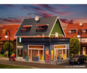 VOLLMER 43616 Agence de voyage avec aménagement intérieur et éclairage…