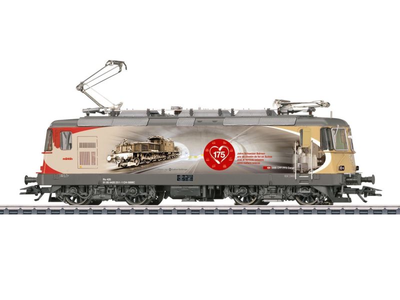 MÄRKLIN-TRIX 25875.001 SBB Elektrolok Re 420 '175 Jahre' ACS