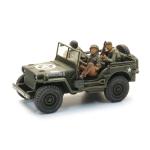 ARTITEC 5870120 Equipaggio Jeep US Army con conducente