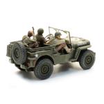 ARTITEC 5870120 Équipage de Jeep de l'US Army avec conducteur