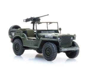 ARTITEC 6870580 US Willys- Jeep con MP, H0