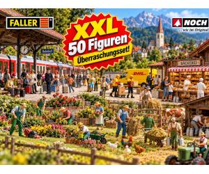 NO 99764 99764 Figurines NOCH H0 – Set de surprise XXL1