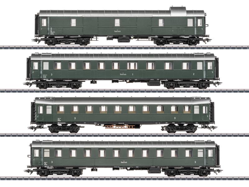 MÄRKLIN 42525 ÖBB Reisezugwagen-Set zur Dampflok 12.11