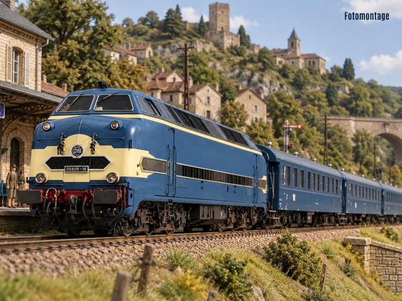 MÄRKLIN 38650 Locomotiva Diesel SNCF Serie CC 65000