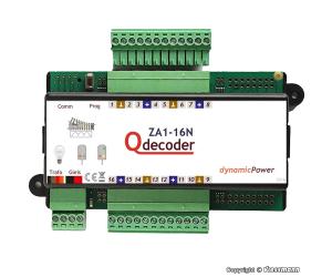 VIESSMANN 1408 Magnetweichendecoder Qdecoder ZA1-16N dlx